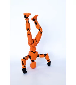 3D nyomtatott mini figurák