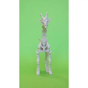 3D nyomtatott csont zsiráf