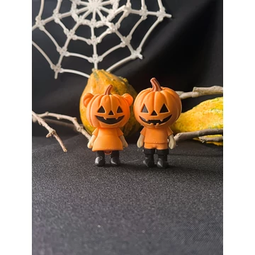 3D nyomtatott Mini Tökfej Figurák