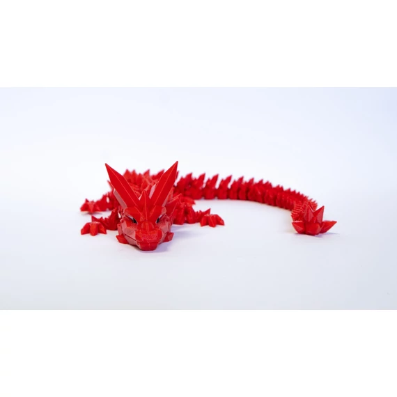 3d nyomtatott kristály sárkány