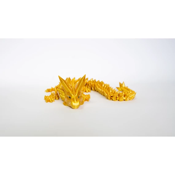 3d nyomtatott kristály sárkány
