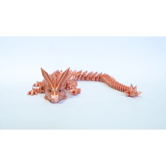 3d nyomtatott kristály sárkány