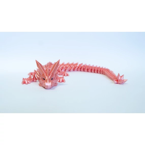 3d nyomtatott kristály sárkány