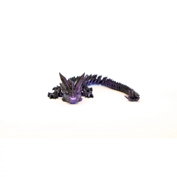 3d nyomtatott kristály sárkány