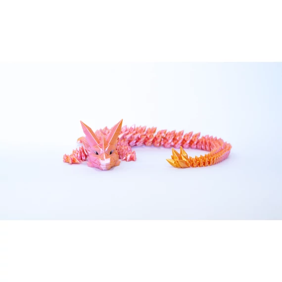 3d nyomtatott kristály sárkány