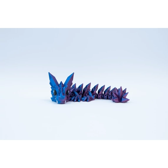3d nyomtatott mini kristály sárkány 