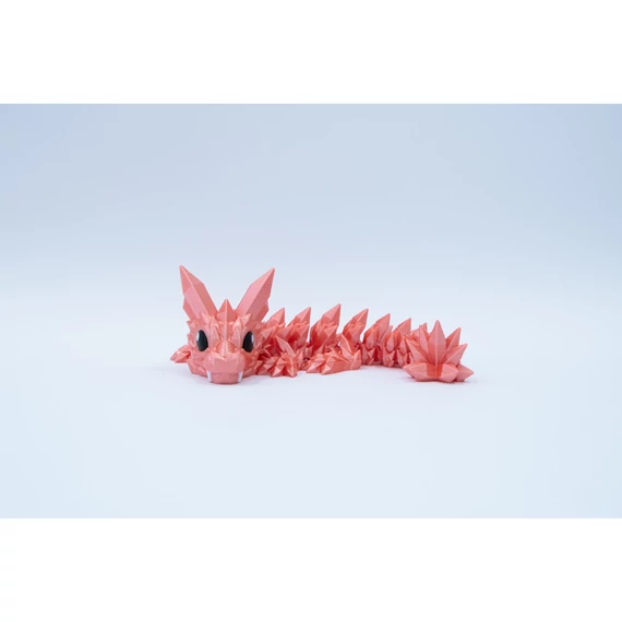 3d nyomtatott mini kristály sárkány 
