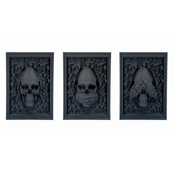 "Three Wise skulls" koponyák