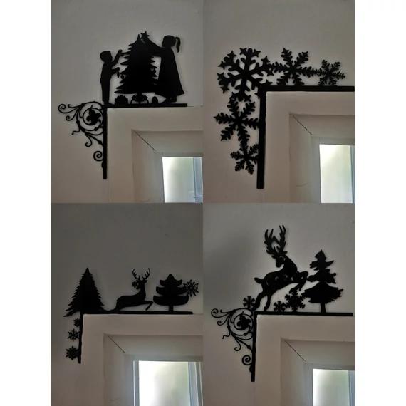 3D nyomtatott Ajtó Dísz