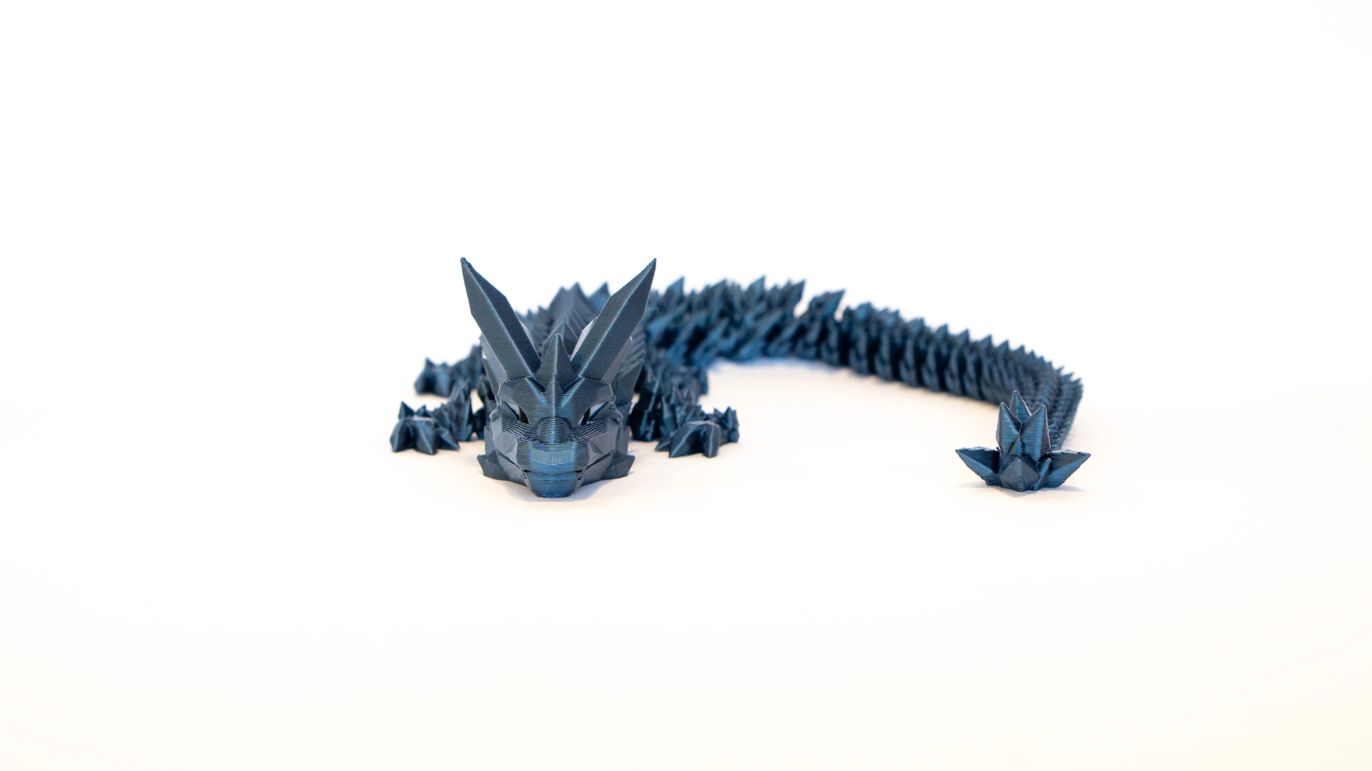 3d nyomtatott kristály sárkány