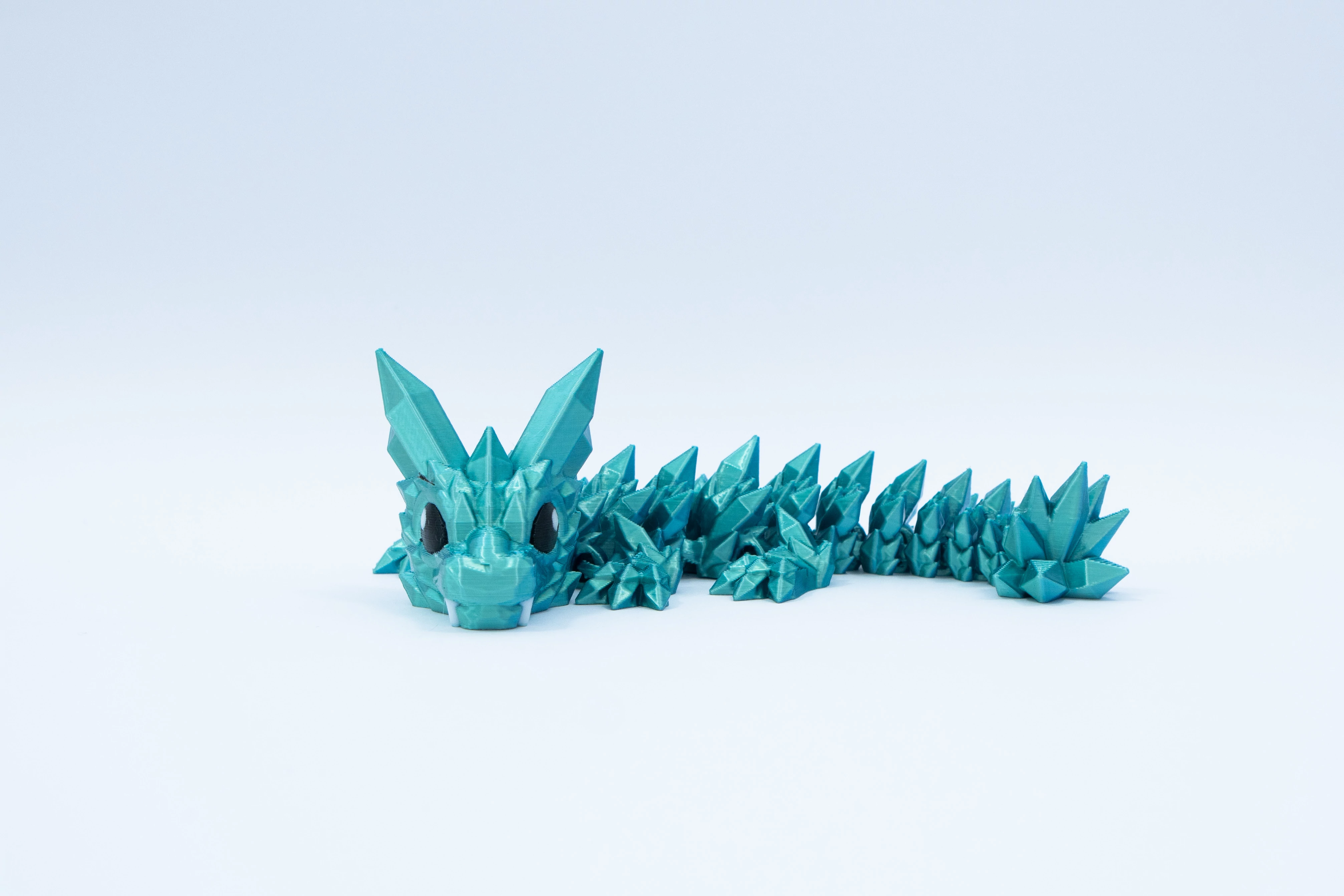 3d nyomtatott mini kristály sárkány 