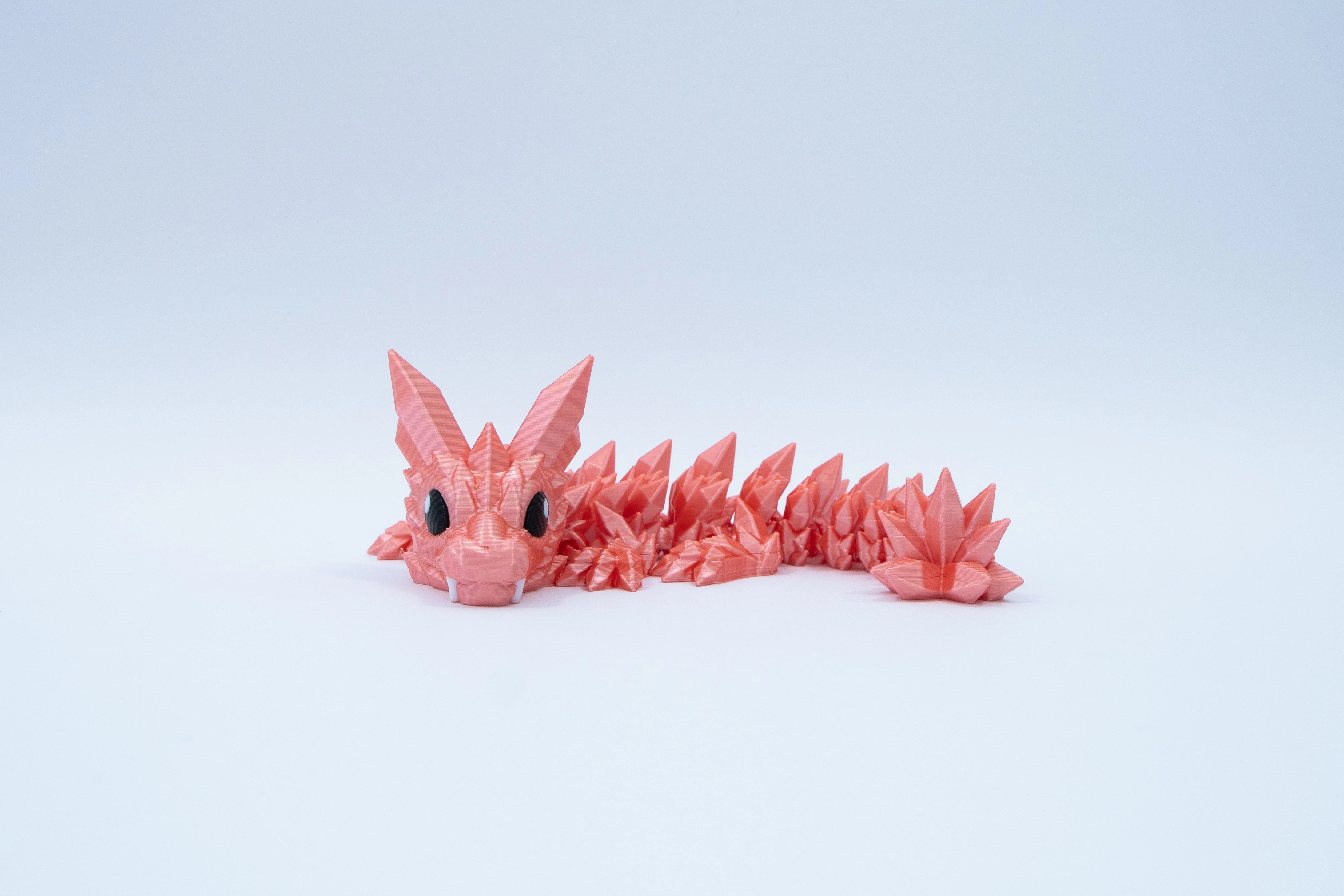3d nyomtatott mini kristály sárkány 