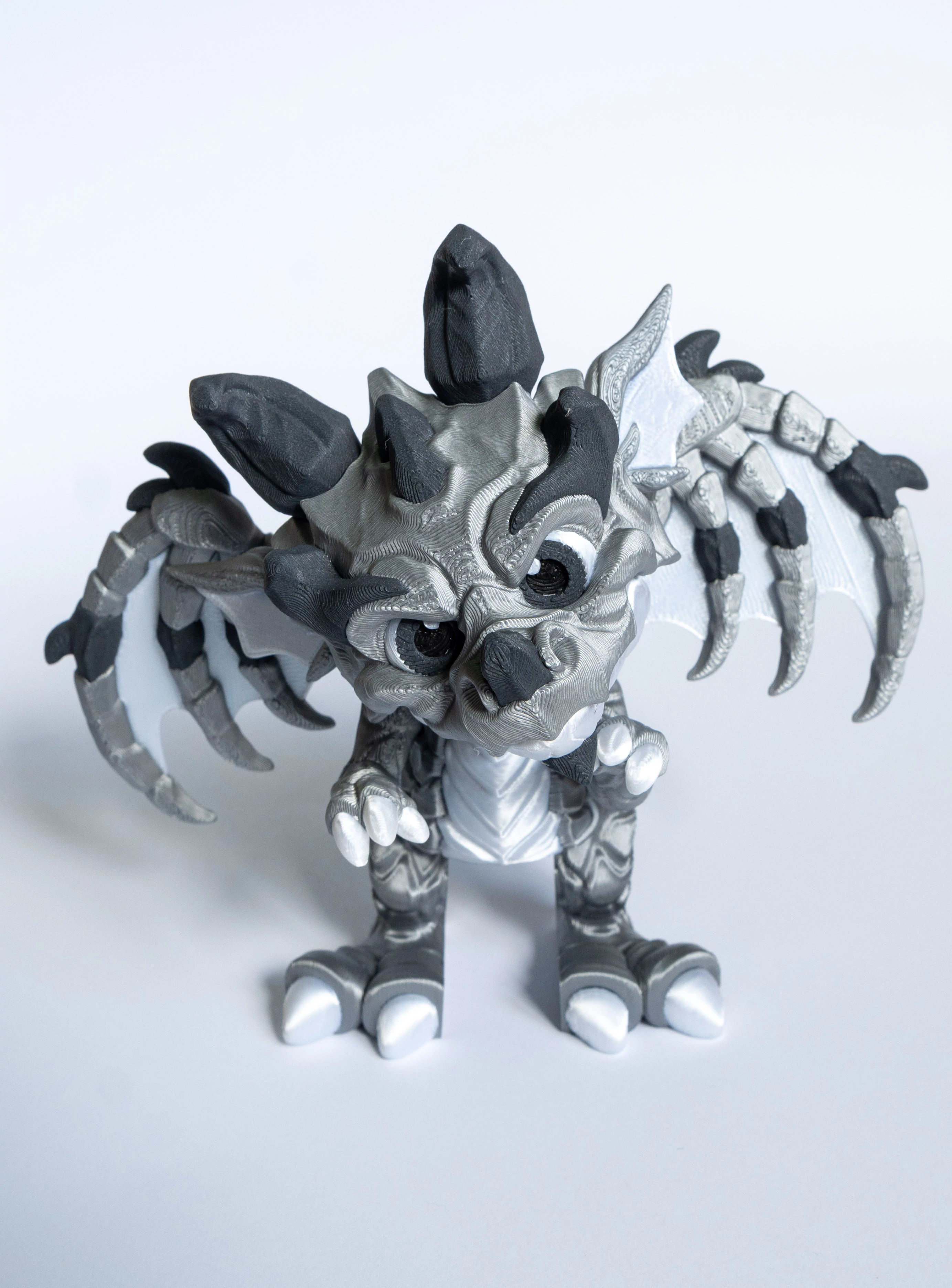 3D nyomtatott mini sárkány
